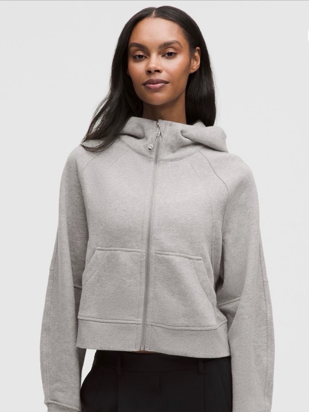 Scuba Oversized Hoodie - Heathered Core Gray